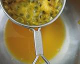 A picture of step 1 of Passion fruit squash.