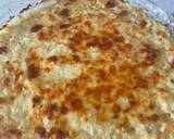 A picture of step 2 of Cheesey Hot Crab dip.