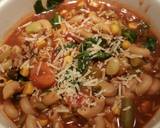 A picture of step 5 of Vegetable minestrone with turkey.