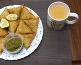 A picture of step 6 of Vegetable Samosas# authors marathon.