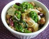 A picture of step 10 of Spring Vegetables Steamed with Ume Plums - A Colorful Ume Plum Bean Salad.