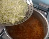 A picture of step 9 of Red beans & cabbage soup.