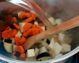 A picture of step 6 of My thick Celeriac and Aubergine Soup.