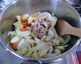 A picture of step 6 of Summer Vegetable Curry with Chicken and Canned Tomatoes.