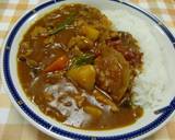 A picture of step 15 of Summer Vegetable Curry with Chicken and Canned Tomatoes.