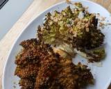 A picture of step 9 of Air-fryer romanesco broccoli cauliflower done two ways.