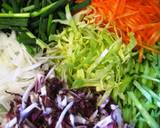 A picture of step 3 of Vietnamese-Style Chicken Salad with Heaps of Vegetables.