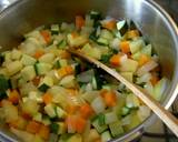 A picture of step 3 of Vegetable-only Minestrone.