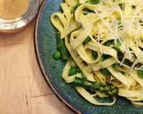 A picture of step 8 of Vegetable Carbonara.