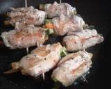 A picture of step 4 of Packed with Vegetables! Asparagus and Vegetable Pork Rolls.