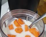 A picture of step 2 of Carrot Milk.