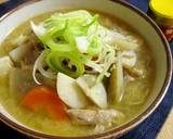 A picture of step 10 of Pork Soup with Ginger and Lots of Root Vegetables.