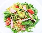 A picture of step 4 of Vegetable Packed Chinese-Style Ramen Noodle Salad.