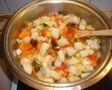 A picture of step 2 of Homemade Vegetable and Fruit Chutney.