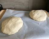 A picture of step 3 of Aghroum – Moroccan bread.