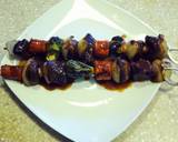 A picture of step 10 of Beef Short Rib and Vegetable Kabobs.