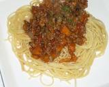 A picture of step 7 of Meat Sauce (Bolognese) with Plenty of Vegetables.