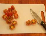 A picture of step 1 of Marinade cherry tomatoes.