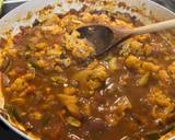 A picture of step 5 of Cauliflower, courgette and spinach curry.