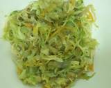 A picture of step 4 of Simply delicious cabbage # My staple food contest #.