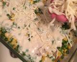 A picture of step 4 of Vegetable Chicken with Bechamel Sauce.