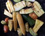 A picture of step 3 of Grilled Summer Vegetables With Herb Garlic Butter.