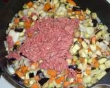 A picture of step 3 of Meat Sauce (Bolognese) with Plenty of Vegetables.