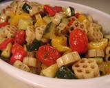 A picture of step 9 of Perfect For A Potluck: Pasta Salad with Grilled Vegetables.