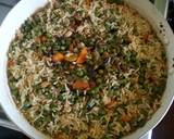 A picture of step 5 of Vegetable pulao/pilau.