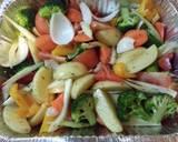 A picture of step 2 of Roasted Chicken with Vegetables. Tender & Juicy.