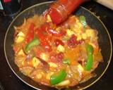 A picture of step 8 of Tomato and Paneer Sabji (Indian Stir Fried Vegetables and Cheese).