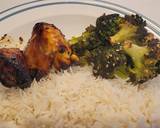 A picture of step 9 of Air Fryer Honey and Soy Chicken with Seasame Broccoli.