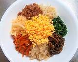 A picture of step 9 of 8 Namul Bibimbap with Lots of Vegetables.