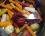 A picture of step 1 of Roasted Vegetables for Beef Braciole.