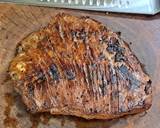 รูปขั้นตอนการทำที่ 5 ของ Flank Steak ย่างเตาหินภูเขาไฟ