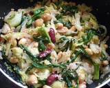 A picture of step 5 of Spring Vegetables Steamed with Ume Plums - A Colorful Ume Plum Bean Salad.