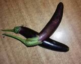 A picture of step 1 of Eggplant stew.