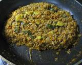 A picture of step 8 of Easy, Delicious & Spicy Mince and Vegetable Curry in a Frying Pan.