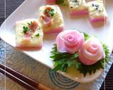 A picture of step 12 of Kamaboko Flowers Using a Vegetable Peeler.