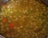 A picture of step 3 of Vickys Chunky Winter Vegetable Broth, GF DF EF SF NF.