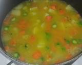 A picture of step 3 of Creamy Vegetable Soup.