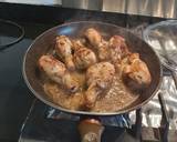 A picture of step 2 of Chicken,mushroom veggies(serve with your rice choice).