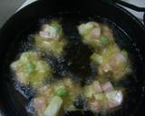 A picture of step 3 of Chunky Fish Sausage and Vegetable Kakiage Fritters.