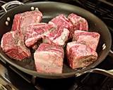 A picture of step 1 of Beef Vegetable Soup.