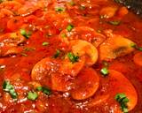 A picture of step 5 of Mushroom Curry.