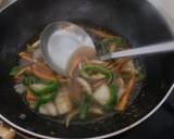 A picture of step 7 of Flounder in Sweet & Sour Vegetable Sauce.