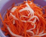 A picture of step 6 of Pickled Carrots and Daikon (Long White Radish).