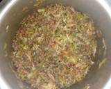 A picture of step 5 of Lentils with cabbage.