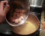 A picture of step 3 of Tortilini Vegetable Soup with Turkey Meatballs.