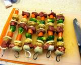 A picture of step 8 of Beef Short Rib and Vegetable Kabobs.